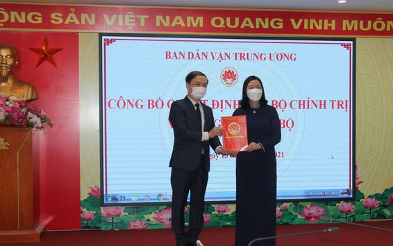 Ông Phạm Tất Thắng giữ chức Phó Ban Dân vận Trung ương