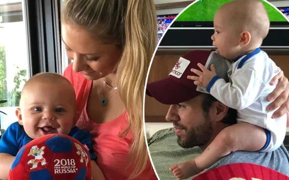 Anna Kournikova - Enrique Iglesias chào đón con thứ 3