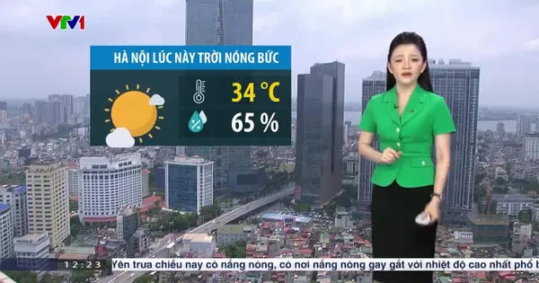 Bản tin thời tiết 12h30 - 09/7/2024 - Video đã phát trên VTV | VTV.VN