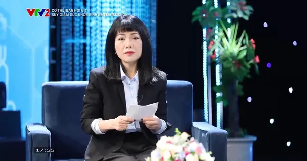 Chương trình VTV về suy giảm sức khỏe sinh sản ở nam giới
