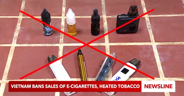 vietnamese tobacco Vietnam bans sales of e-cigarettes, heated tobacco