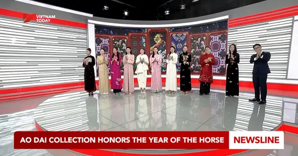 Áo dài collection honors the Year of the Horse