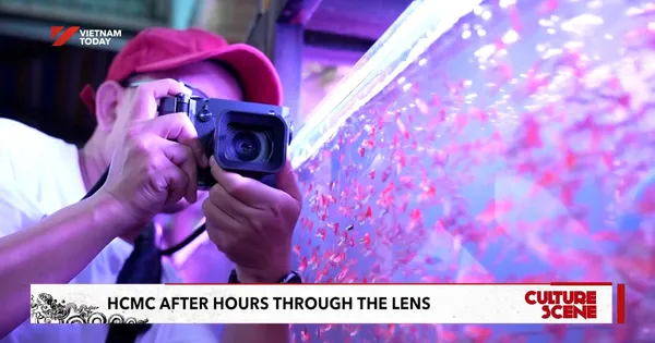 Ho Chi Minh City after hours through the lens