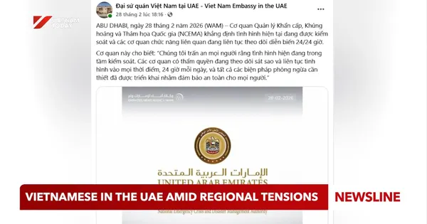 Vietnamese in the UAE amid regional tensions