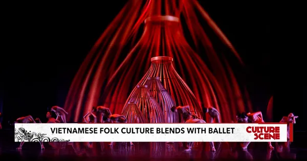 Vietnamese folk culture blends with ballet