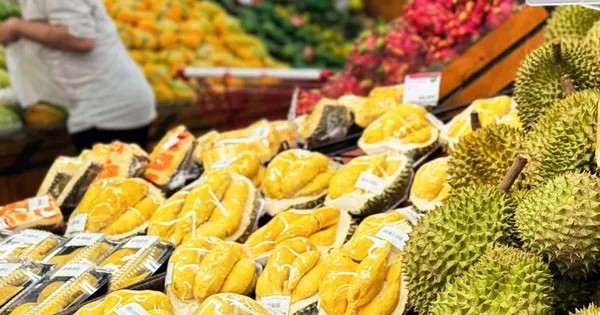 Sầu riêng tăng giá, xuất khẩu rau quả vượt 1 tỷ USD/tháng
