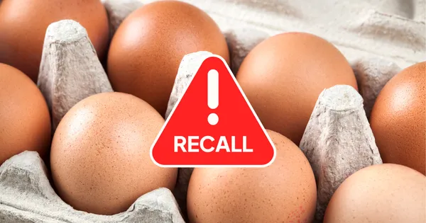 Mỹ thu hồi gần 1,6 triệu quả trứng do nguy cơ nhiễm vi khuẩn Salmonella