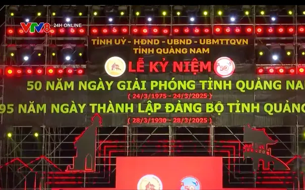 Quảng Nam kỷ niệm 50 năm ngày giải phóng