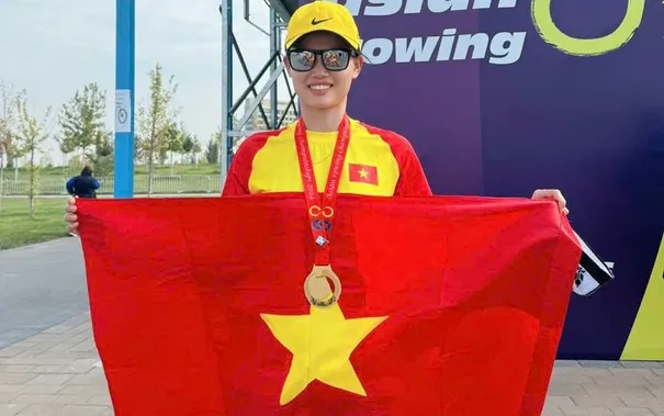 Cô gái vàng" đưa Rowing Việt Nam chạm đỉnh cao châu lục