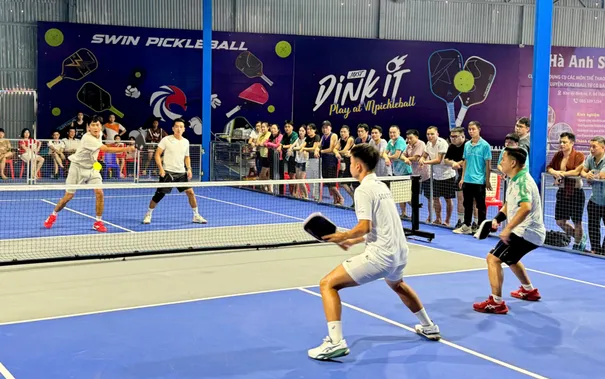 Pickleball góp phần thúc đẩy phong trào thể thao cộng đồng