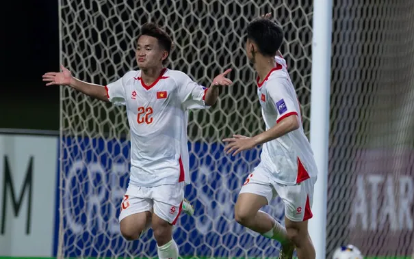 U17 Việt Nam thắng kịch tính trận ra quân, dẫn đầu bảng tại giải châu Á