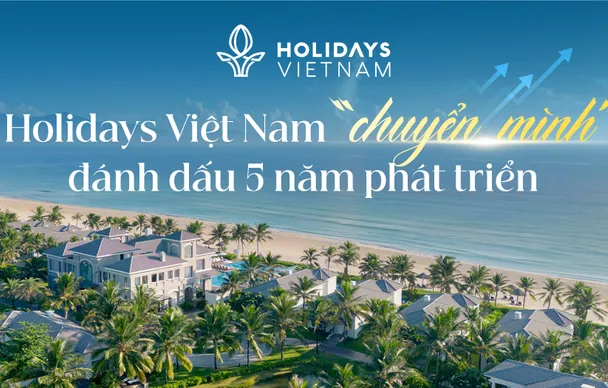 Holidays Vietnam ra mắt logo mới: Bước chuyển mình của thương hiệu du lịch uy tín