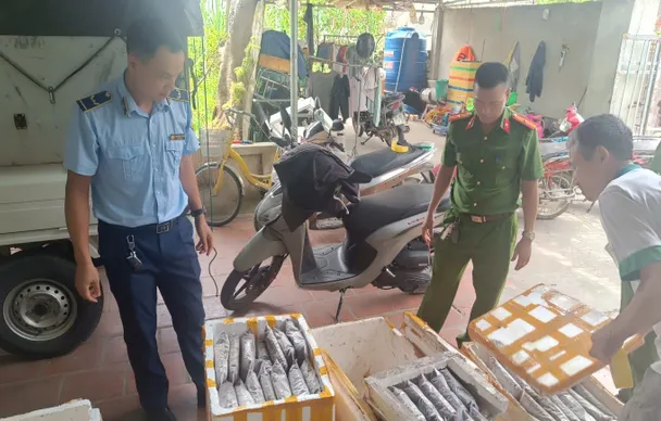 Thanh Hóa: Phát hiện, tiêu hủy hơn 1 tấn thực phẩm không rõ nguồn gốc