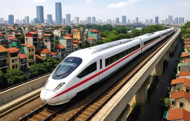 Bộ Xây dựng mời gọi tư vấn cho siêu dự án đường sắt tốc độ cao Bắc - Nam