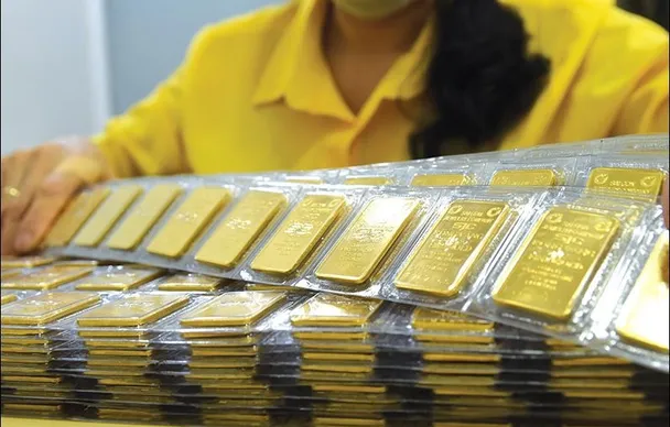 Giá vàng tăng trở lại