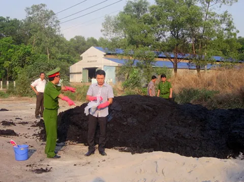 Vedan phủ nhận hoàn toàn việc đổ chất thải rắn ra môi trường