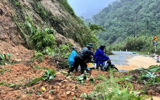 Nguy cơ lũ quét, sạt lở đất ở 7 tỉnh, thành phố khu vực Trung Bộ và Tây Nguyên