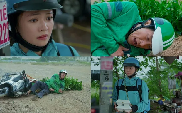 Gia đình trái dấu - Tập 6: Rớt nước mắt cảnh vợ chồng U60 đi làm shipper sau sáp nhập