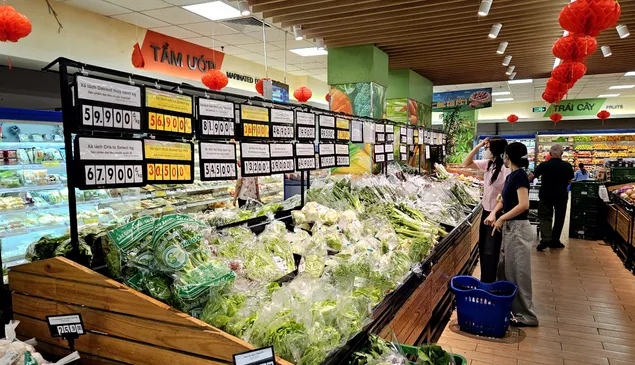 CPI tháng 2 tăng 1,14%