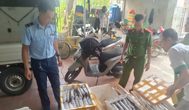 Thanh Hóa: Tiêu hủy hơn 1 tấn thực phẩm không rõ nguồn gốc