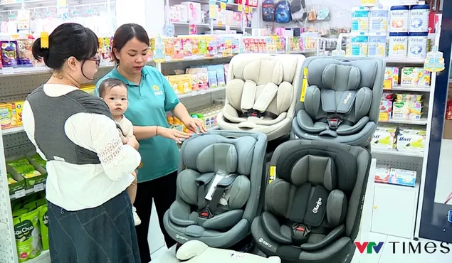 Cục Đăng kiểm được chỉ định tạm thời tổ chức thử nghiệm ghế trẻ em trên ô tô