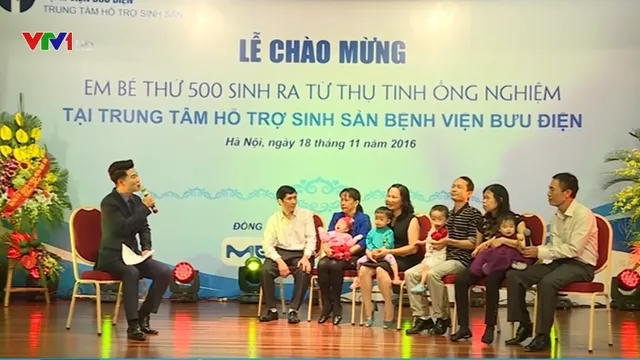Chào đón em bé thứ 500 ra đời bằng phương pháp thụ tinh trong ống nghiệm