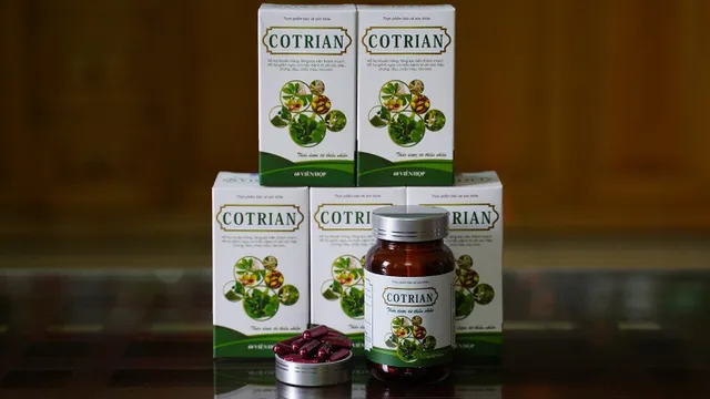 Thực phẩm bảo vệ sức khỏe COTRIAN - hỗ trợ giảm nguy cơ bị trĩ