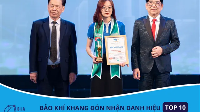 Bảo Khí Khang khẳng định chất lượng, vinh danh “Top 10 Thương hiệu tiêu biểu Châu Á - Thái Bình Dương 2025”
