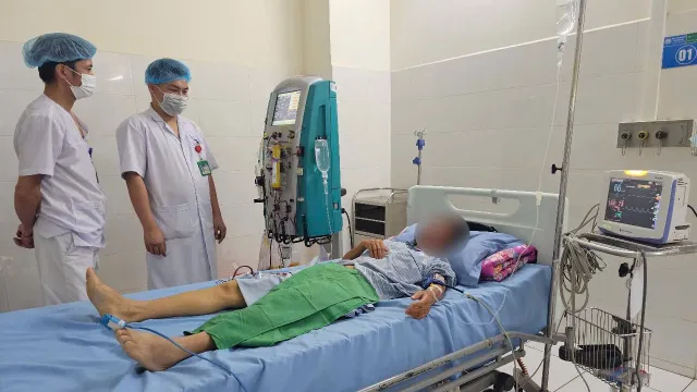 Thay huyết tương cứu sống người bệnh suy gan cấp