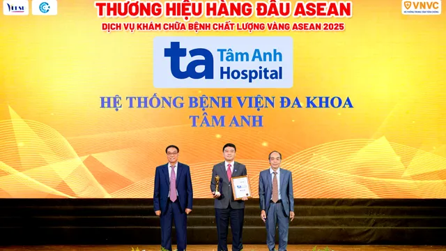 Hệ thống BVĐK Tâm Anh được vinh danh ba giải thưởng Thương hiệu hàng đầu ASEAN