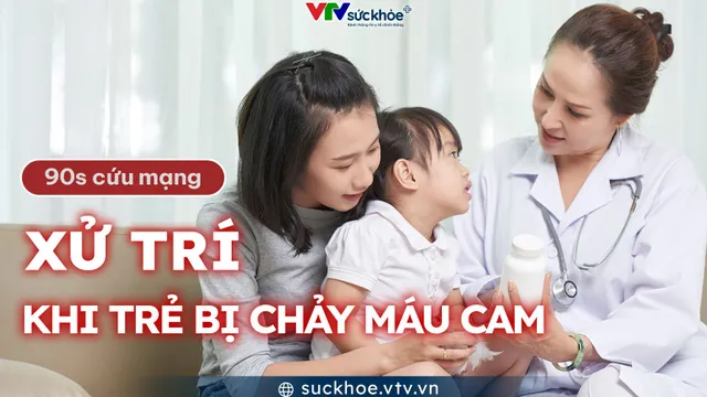 Xử lý khi trẻ bị chảy máu cam