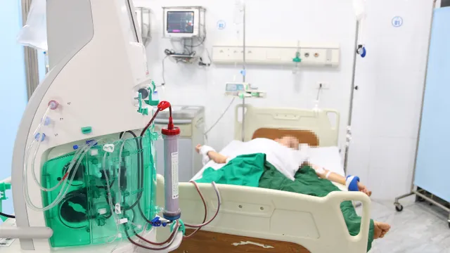 Lọc máu cấp cứu cứu sống bệnh nhân nguy kịch