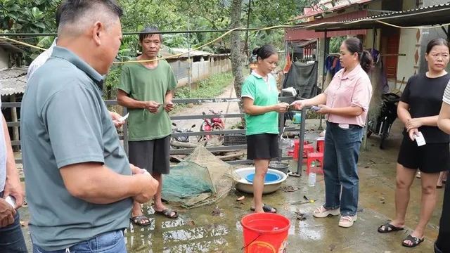 Cao Bằng khẩn trương vệ sinh môi trường, phòng chống dịch sau bão số 11