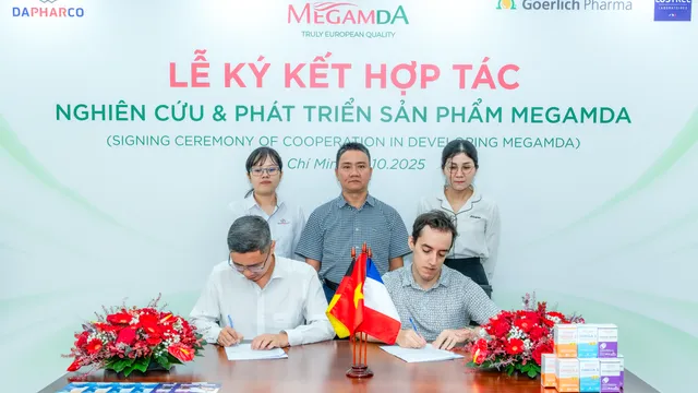 Megamda (Dapharco) bắt tay cùng các “ông lớn ngành dược” châu Âu