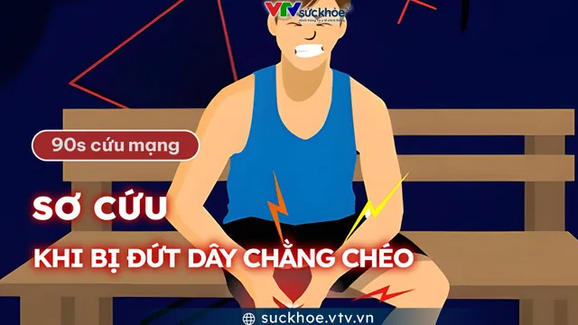Sơ cứu khi bị đứt dây chằng chéo
