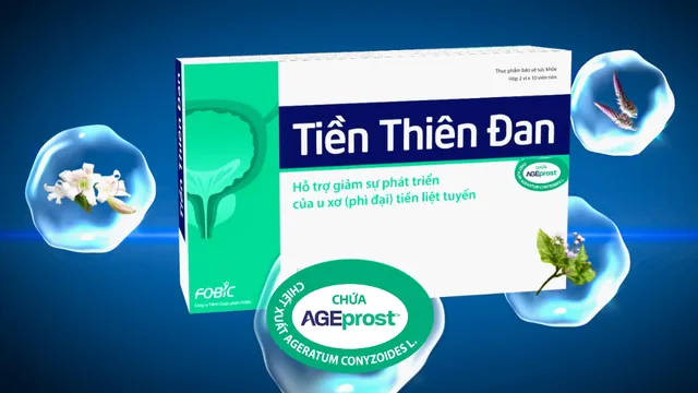 3 lý do người mắc phì đại tiền liệt tuyến nên dùng Tiền Thiên Đan