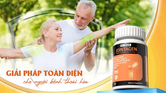 Jointagen Extra - Giải pháp hỗ trợ toàn diện từ Mỹ phục hồi sụn khớp, giảm đau nhức, giúp xương khớp vận động linh hoạt