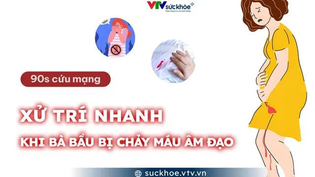 Xử trí khi bà bầu bị chảy máu âm đạo