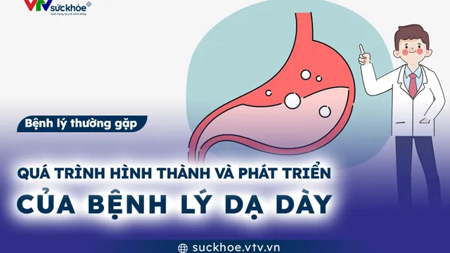 Quá trình hình thành và phát triển của bệnh lý dạ dày