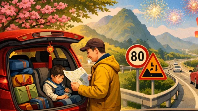 Lưu ý an toàn khi lái xe đường dài dịp tết