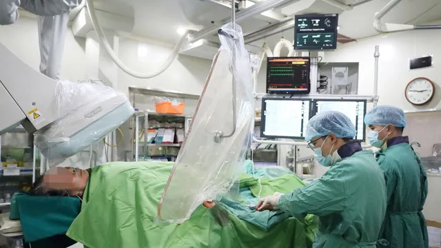 Một ngày cấp cứu 5 ca nhồi máu cơ tim