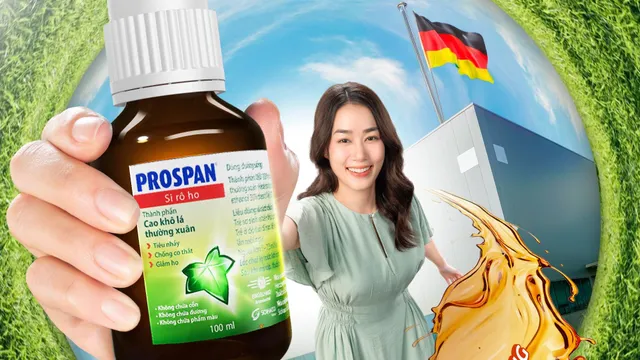 Prospan nhập khẩu chính hãng - Giá "mềm" hơn xách tay, chất lượng vẫn chuẩn Đức
