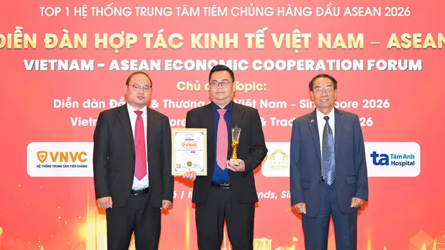 VNVC vươn top 1 hệ thống tiêm chủng hàng đầu ASEAN