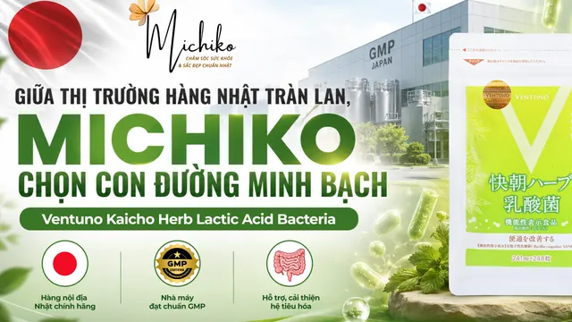 Giữa thị trường hàng Nhật tràn lan, Michiko chọn con đường minh bạch