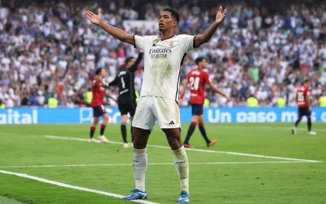 Jude Bellingham tỏa sáng, Real Madrid đại thắng Osasuna | VTV.VN