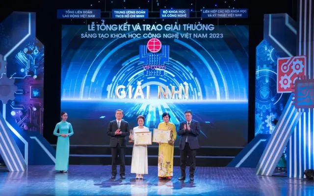 Thuốc Sunkovir đạt giải Nhì Hội thi Sáng tạo Khoa học - Công nghệ Việt Nam năm 2023