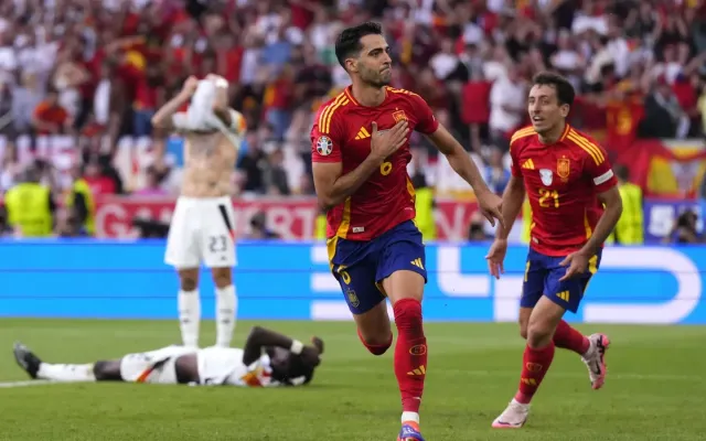 Mikel Merino ghi bàn phút chót đưa Tây Ban Nha giành vé vào bán kết Euro  2024 | VTV.VN