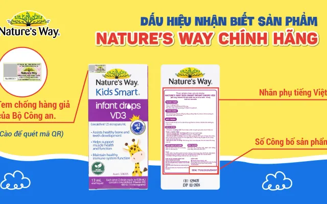 Hãy cẩn trọng với sản phẩm Nature’s Way kém chất lượng, không rõ nguồn gốc