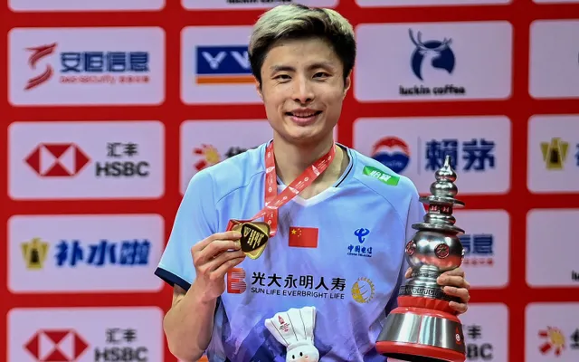 Shi Yuqi đánh bại Anders Antonsen để vô địch BWF World Tour Finals | VTV.VN