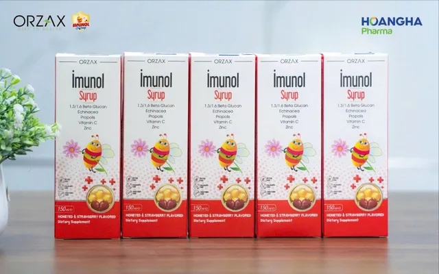 3 lý do Imunol Syrup được các ba mẹ tin dùng để tăng đề kháng cho trẻ